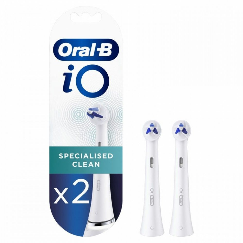 Насадки для зубной щетки Oral-B iO Specialised Clean, белый 2 шт #1