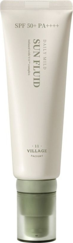 Village 11 Factory / Вилладж 11 Фактори Daily Mild Sun Fluid Солнцезащитный флюид для лица SPF 50 PA++++ #1