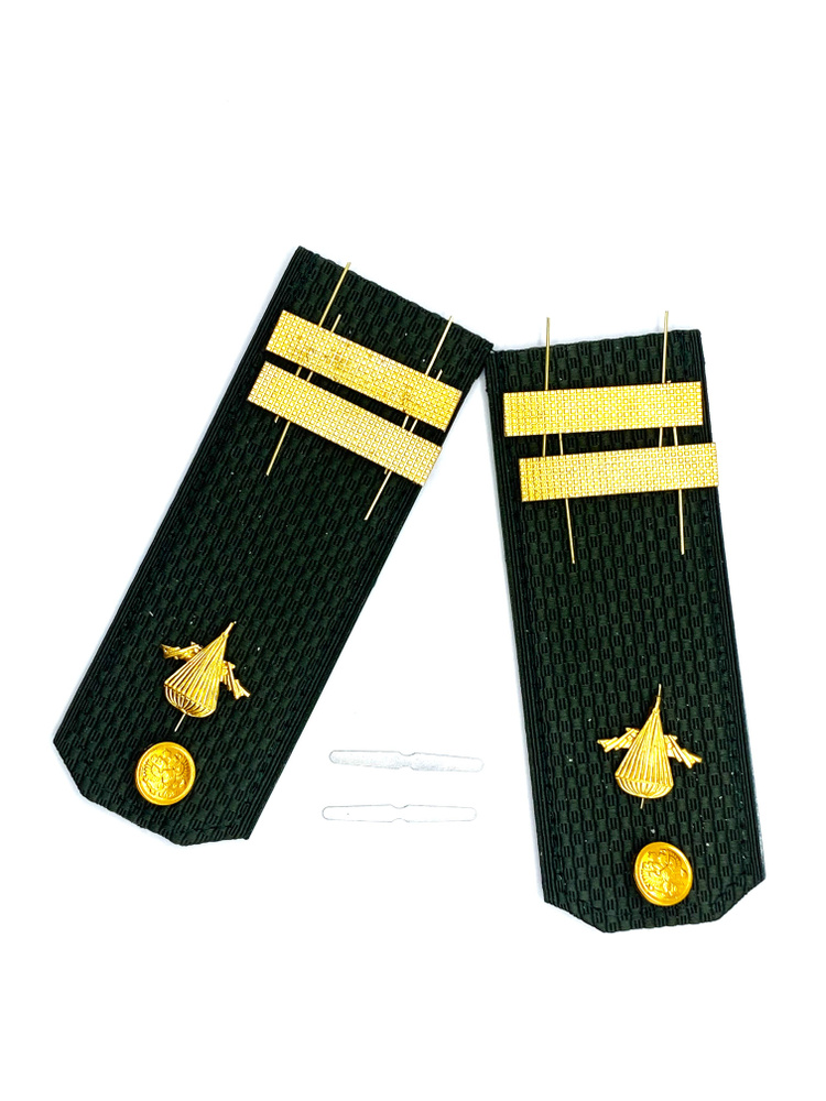 Погоны ВДВ РФ (пластиковые, зеленые ) - младший сержант #1