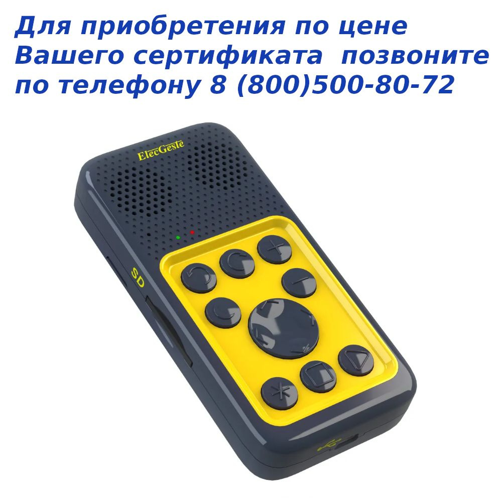 ElecGeste MP3-плеер DTBP-202 16 ГБ, черный #1