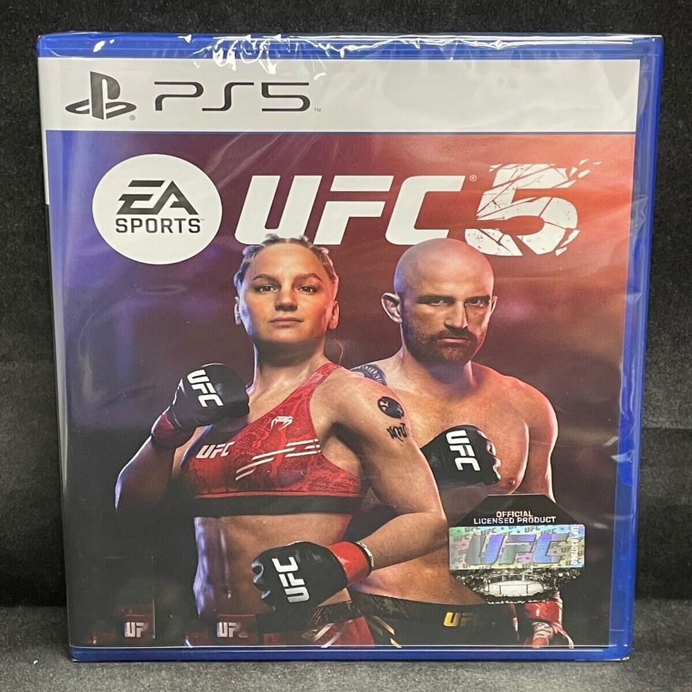 Игра UFC 5 PS5 Новый диск, Английский язык. (PlayStation 5 #1