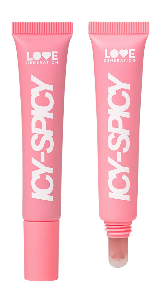 LOVE GENERATION Блеск-плампер для губ Plump Lip Gloss Icy-spicy, 5 мл, 04 Бежево-коричневый  #1