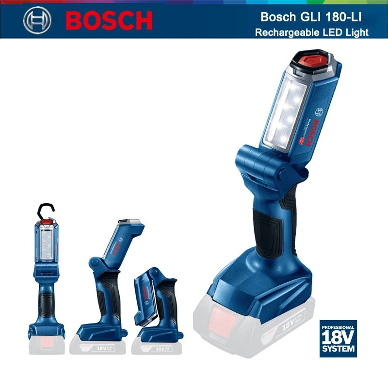 Портативный беспроводной фонарь Bosch GLI180-Li #1
