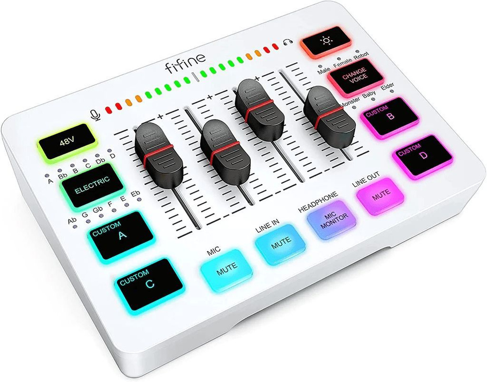 Микшер Fifine mixer SC3 (White) #1