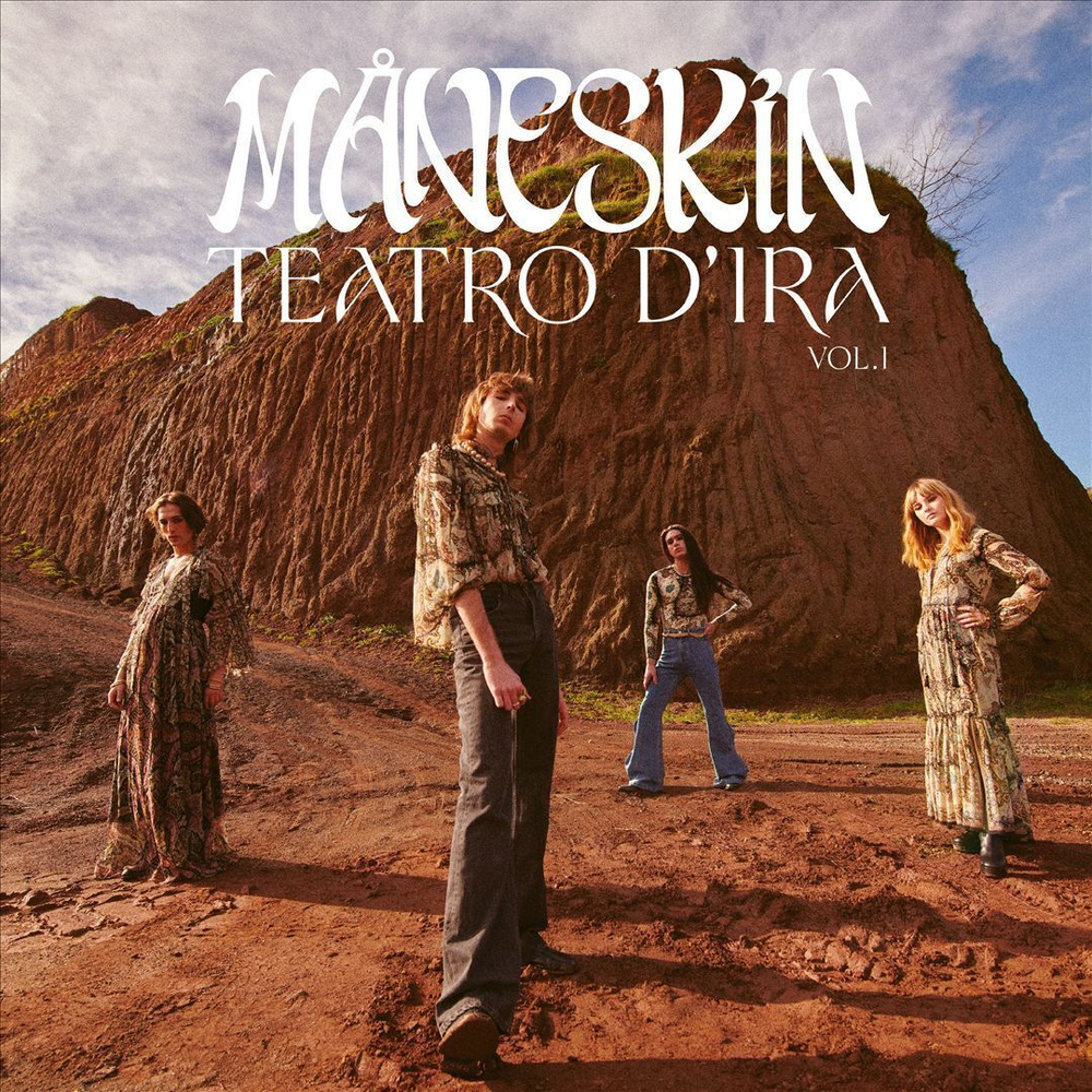 Maneskin - Teatro D'Ira (CD) 2021 RCA, Digipack Музыкальный диск #1