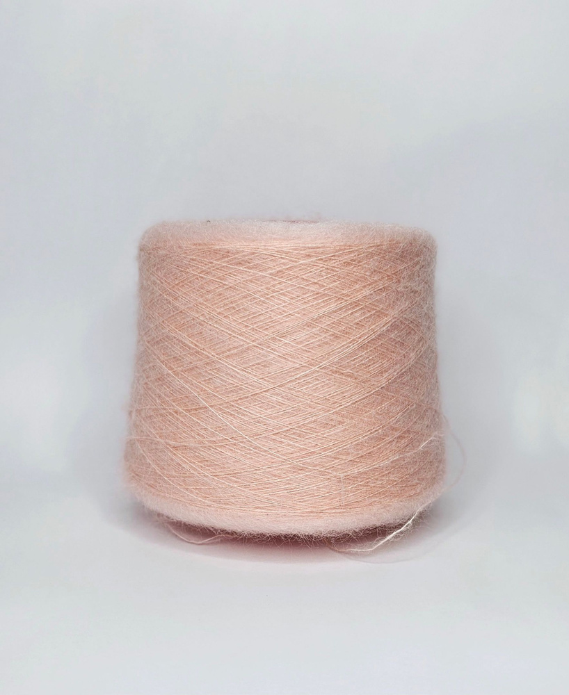 Пряжа для вязания Filcom art Aurora, кид мохер 70% шелк 30%, 850 м в 100 гр (персиковый пух) 100 гр  #1