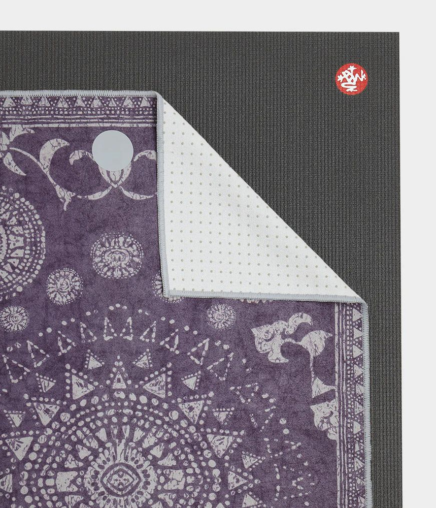 Полотенце для йоги Manduka Yogitoes Yoga Towel 180 см - Geija Purple #1