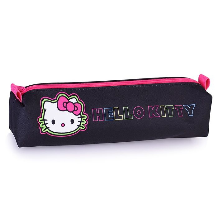 Пенал Centrum объемный "Hello Kitty Neon" 21х4,5х4,5 см, полиэстер, 600 ден (73952)  #1