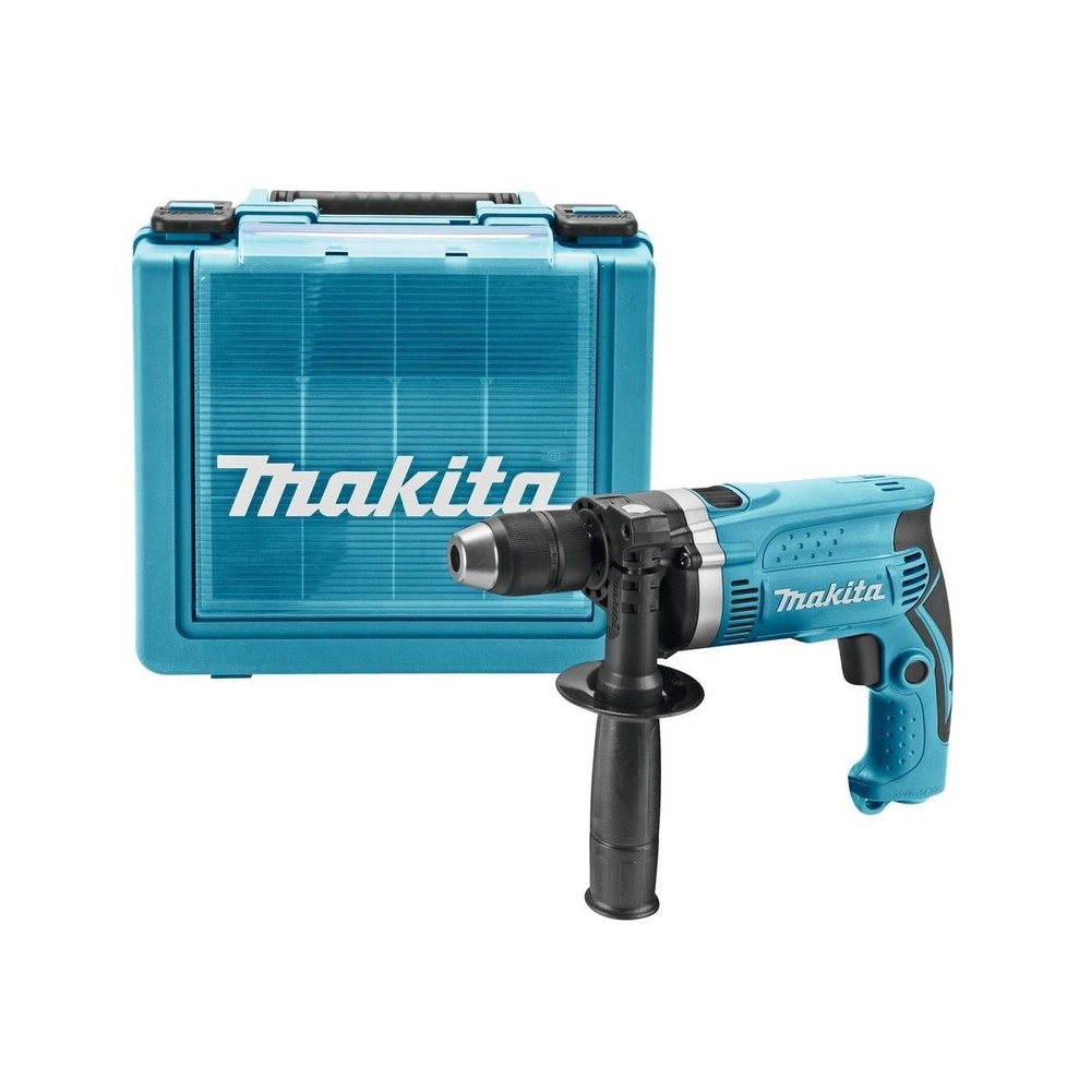 Ударная дрель Makita HP1631K, 710 Вт (кейс) #1