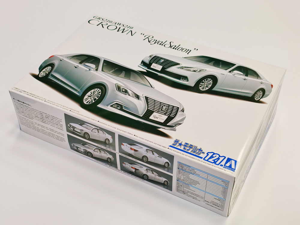 Toyota Crown GRS210/AWS210 RoyalSaloon '15 Сборная модель Aoshima 05952 1/24 #1