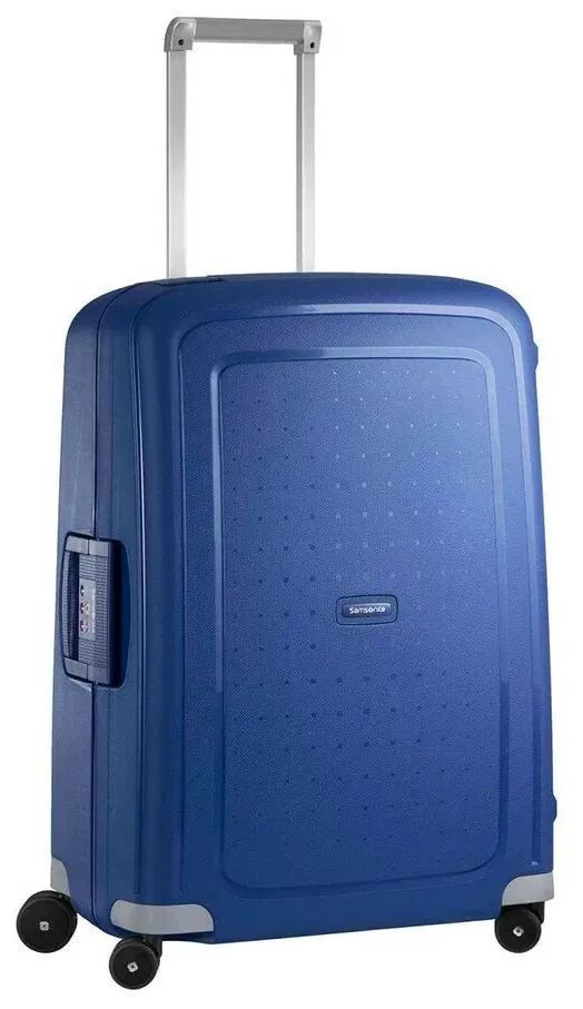 Чемодан Samsonite S'cure Spinner 69см, 79л, синий #1