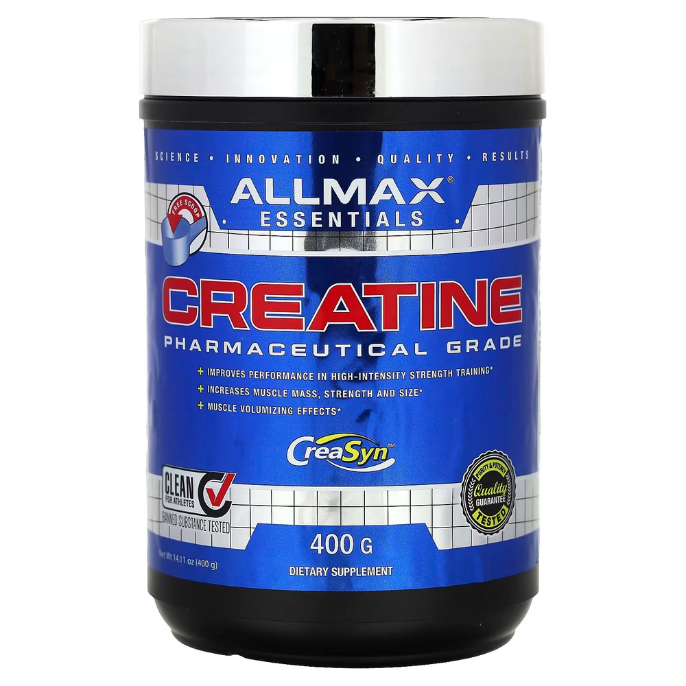 ALLMAX, чистый тонкодисперсный моногидрат креатина, 400 г #1