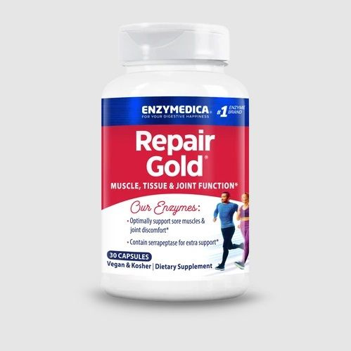 Enzymedica, Repair Gold, Ферменты для мышц, тканей и суставов, 30 капсул  #1