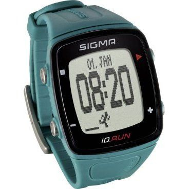 Часы спортивные SIGMA SPORT iD.RUN: скорость и расстояние (на основе GPS), бирюзовые, 24820  #1