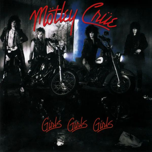 Motley Crue - Girls, Girls CD 40th Anniversary диск #1