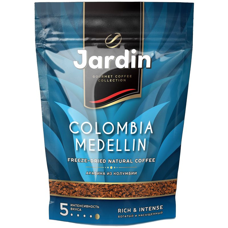 Кофе растворимый 150г Jardin "Colombia Medellin", сублимированный, мягкая упаковка (1014-08)  #1