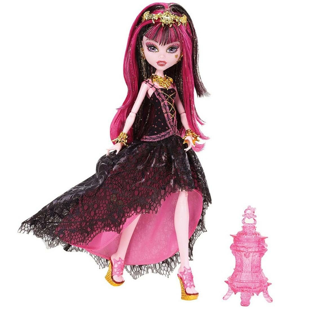 Монстер Хай Кукла Дракулаура из серии 13 желаний Draculaura 13 Wishes Monster High  #1