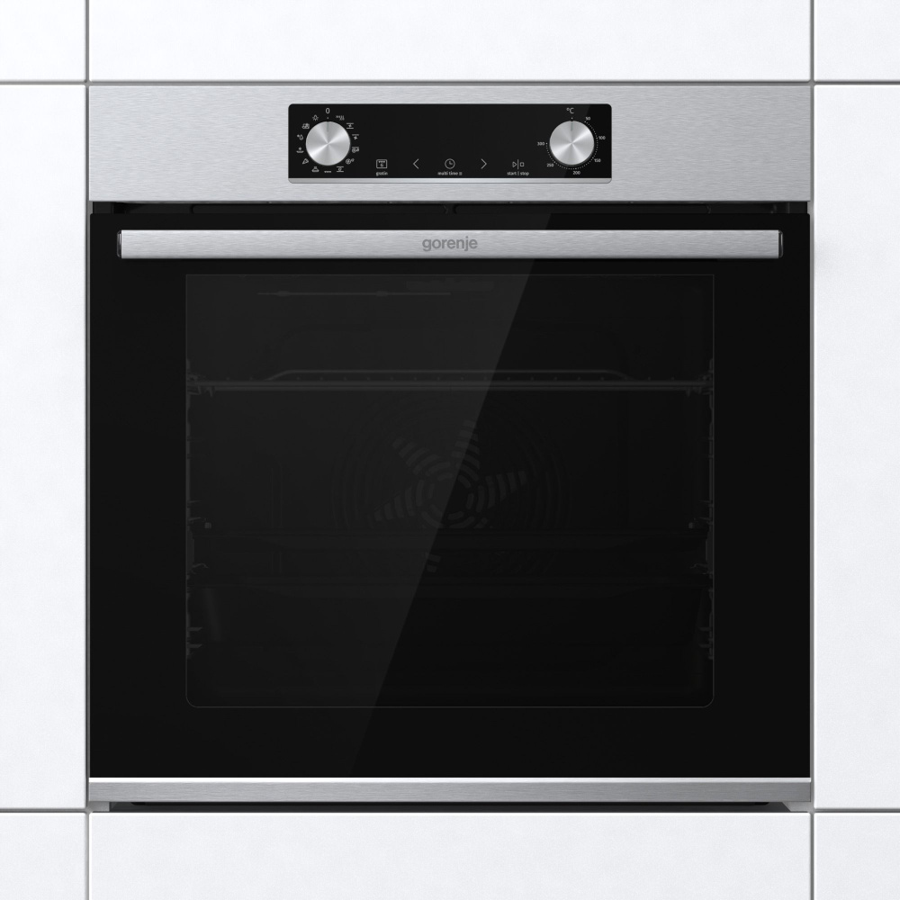 Электрический духовой шкаф Gorenje BOS6737E13X, серый, Сенсорный программатор IconLED  #1