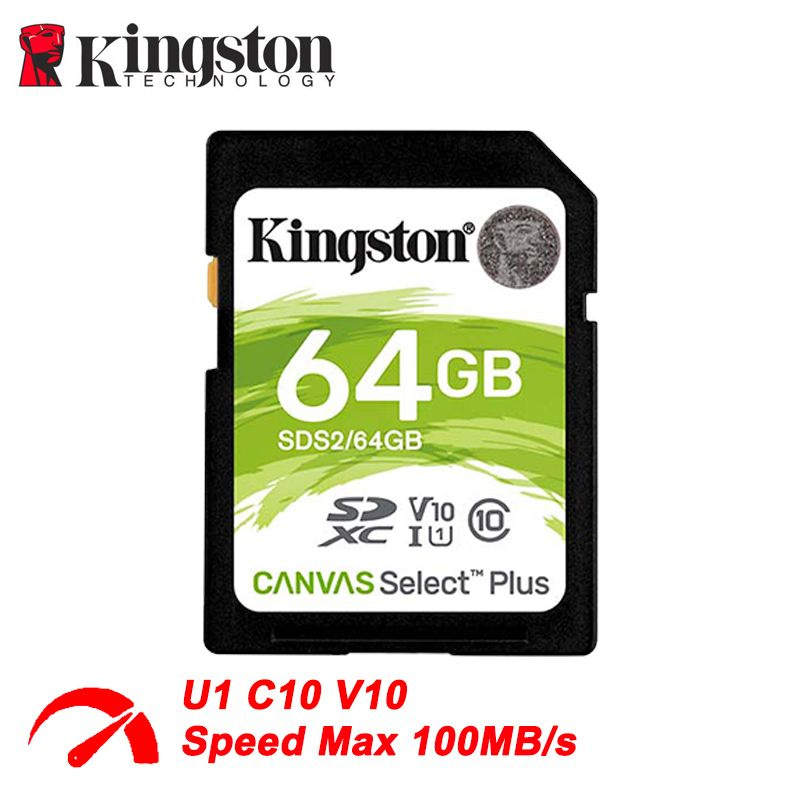 Kingston Карта памяти Canvas Select Plus 64 ГБ (Canvas Select Plus SDS2/64GB) #1