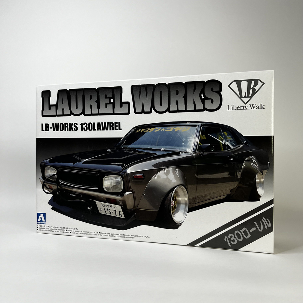 Сборная модель/машинка 1/24 Aoshima 1/24 LB Works 130 Laurel арт. 01148 #1