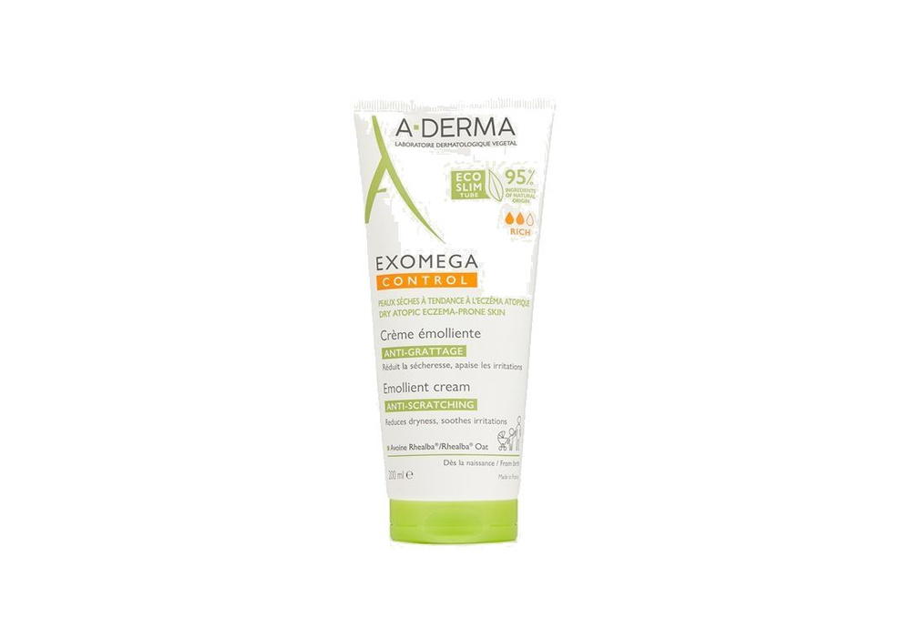 Смягчающий крем для лица и тела A-Derma, EXOMEGA CONTROL 200 мл #1