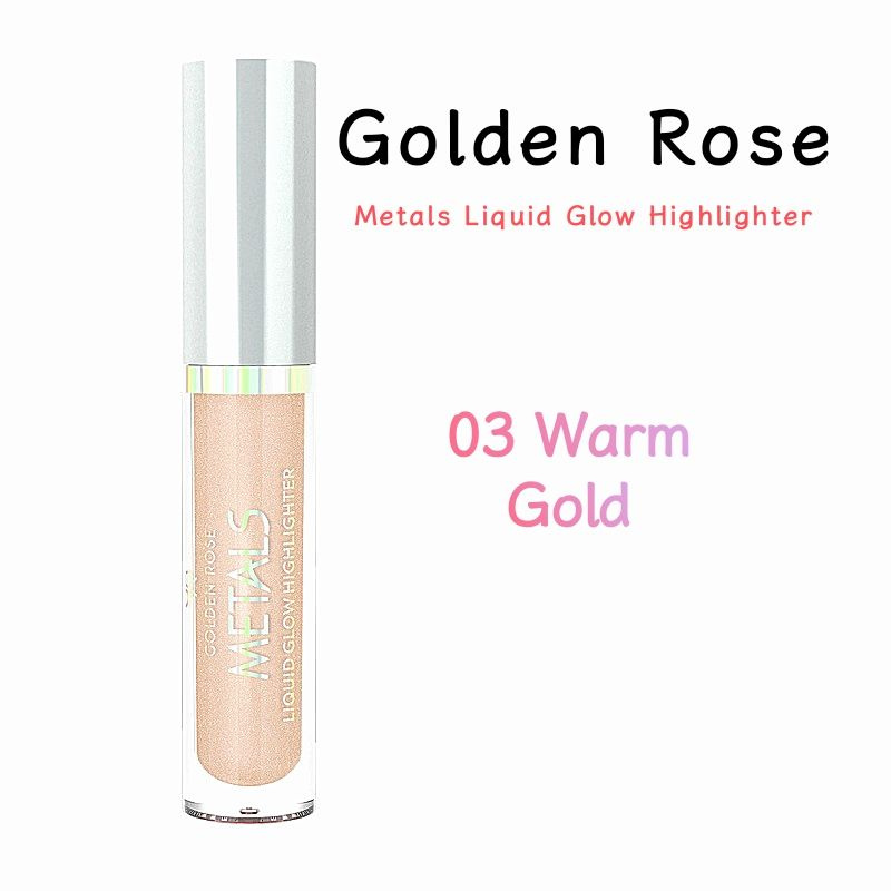 GOLDEN ROSE Жидкий хайлайтер Metals Liquid Glow Highlighter #1