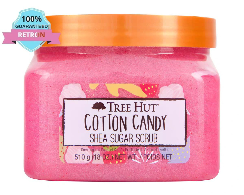 Tree Hut Скраб для тела Shea Sugar Body Scrub - cotton candy #1