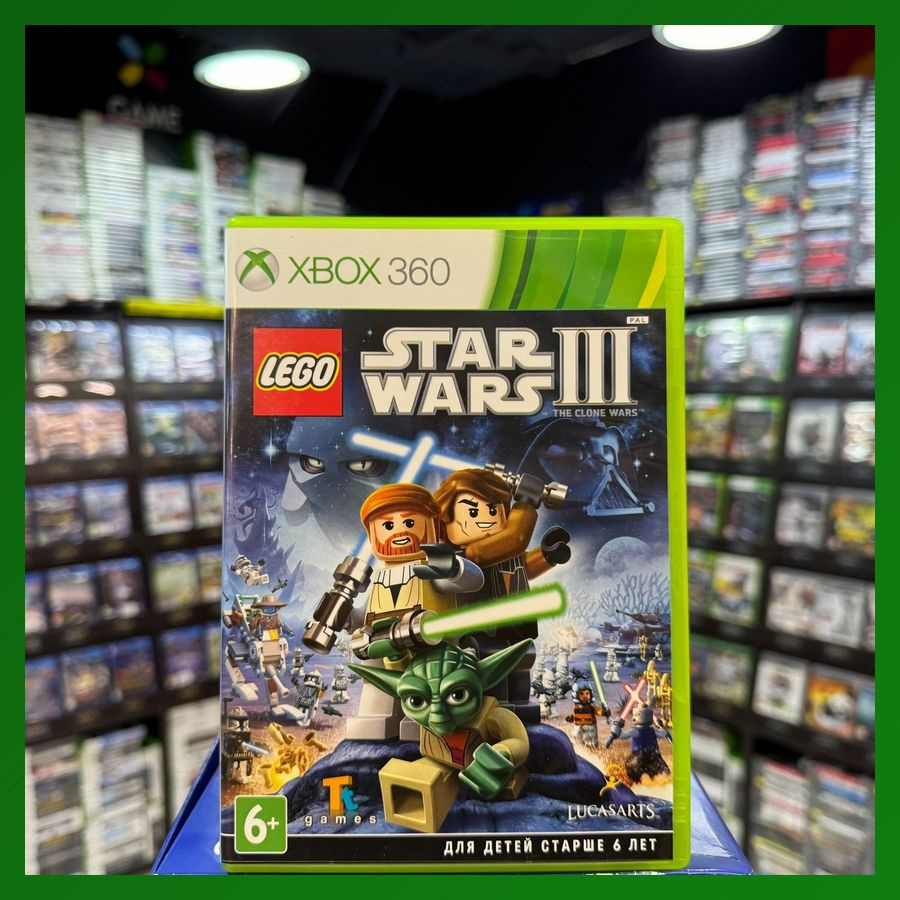 Игра Lego: Star Wars III The Clone Wars (Xbox 360) (Box) #1