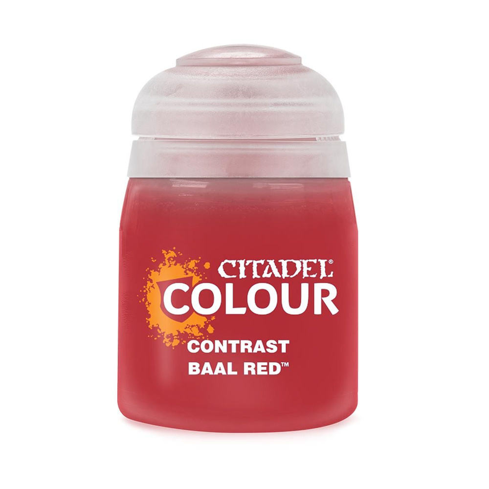 Аксессуар для Warhammer Games Workshop Краска Контраст Красный Баала (Baal Red (18 ml)  #1