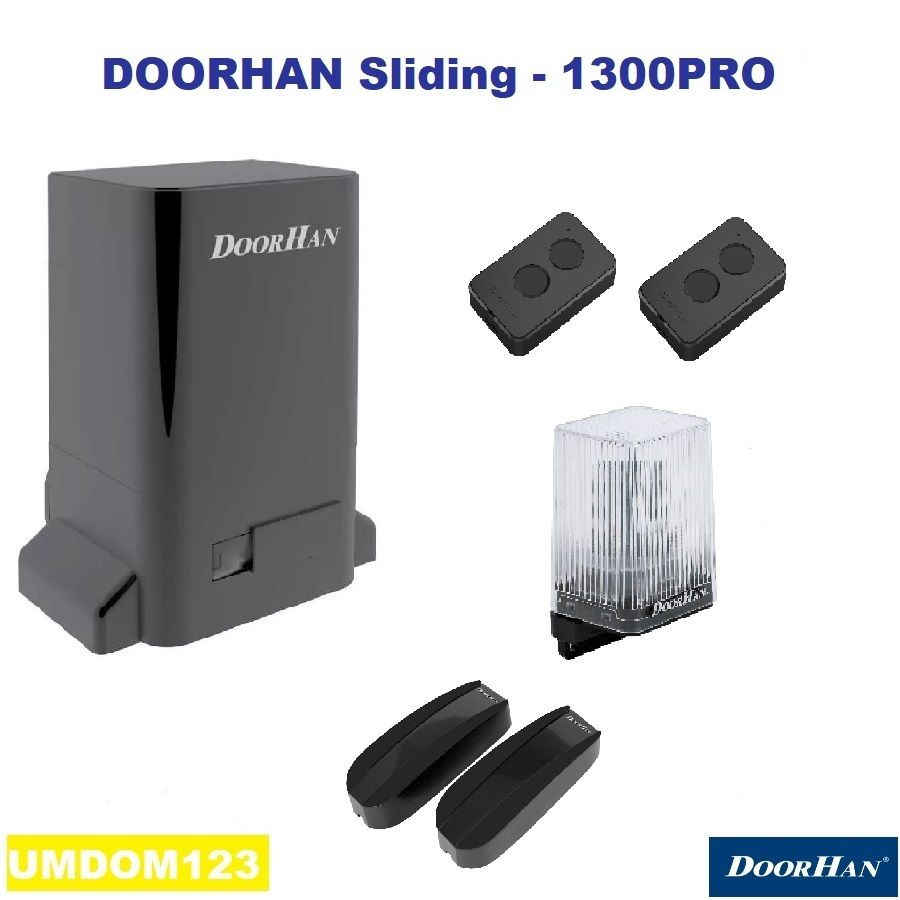 DoorHan SLIDING-1300PRO fullkr0 (серия "PRO ") автоматика для ворот до 1300кг: привод, лампа, фотоэлементы, #1