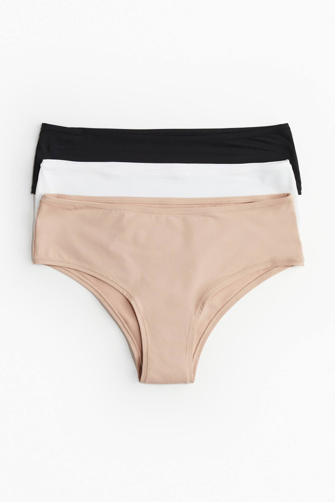 Комплект трусов хипстеры H&M Ladies Briefs, 3 шт #1