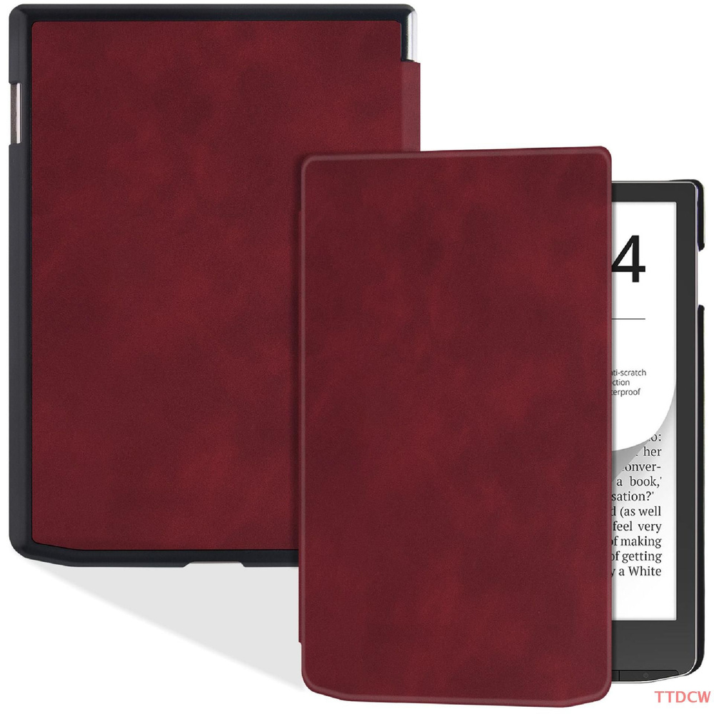 Кожаные чехлы для 7,8 - дюймового Pocketbook 743C Inkpad Color 2 / Inkpad Color 3 - PU с функцией автоматического #1