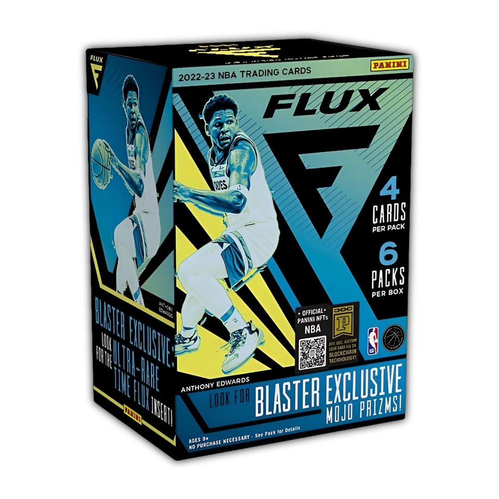 Panini / Блок баскетбольных карточек НБА коллекция Flux Basketball Blaster Box / 6 пакетиков коллекционных #1