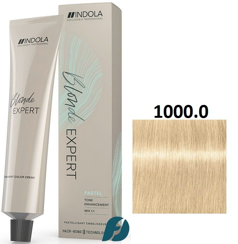 Indola Professional Blonde Expert Highlift 1000.0 Перманентный крем-краситель для волос, 60 мл  #1