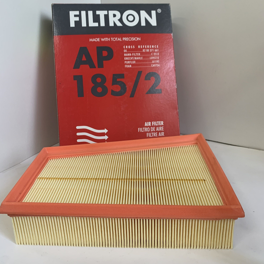 FILTRON Фильтр воздушный Пылевой арт. AP185/2, 1 шт. #1