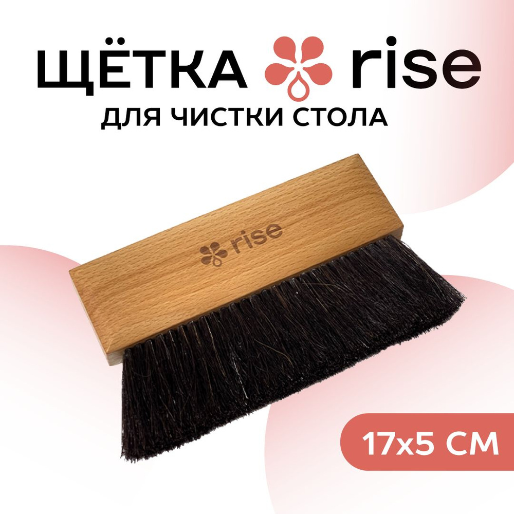 Щетка для чистки стола RISE, дерево, ширина 170 мм #1