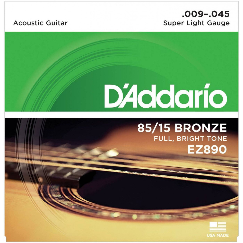 Струны для акустической гитары D'ADDARIO EZ890 #1