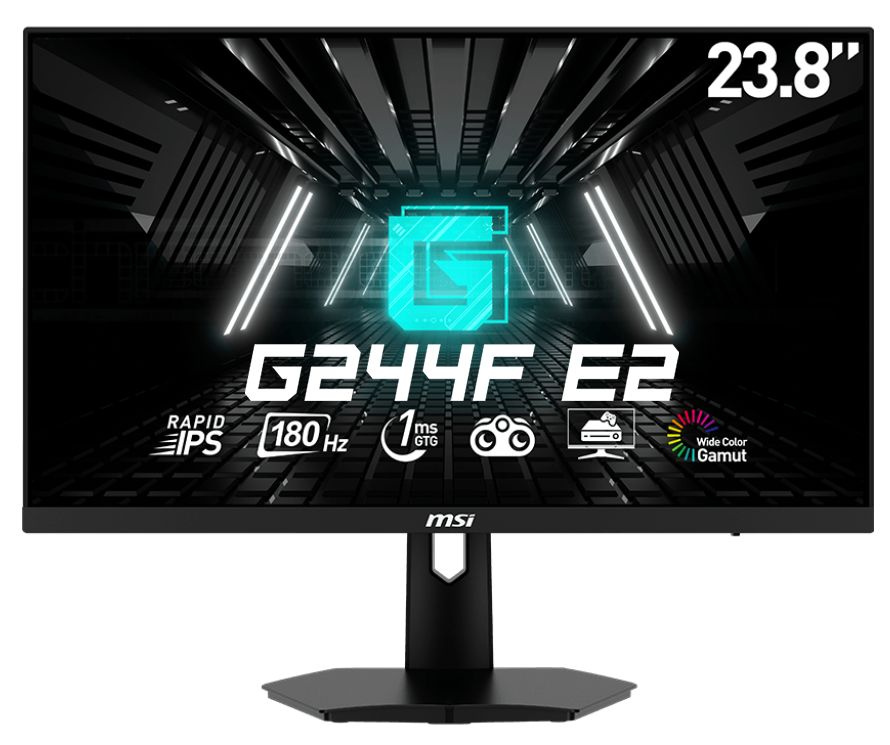 24" Монитор G244F E2/Adaptive-Sync/180Hz/1ms GTG/Rapid IPS/1920 x 1080 (FHD), черный #1