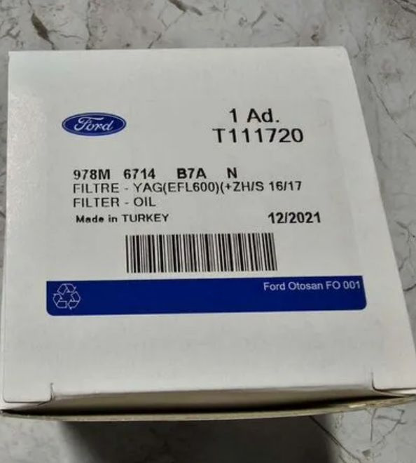 Ford Фильтр масляный арт. T111720, 1 шт. #1