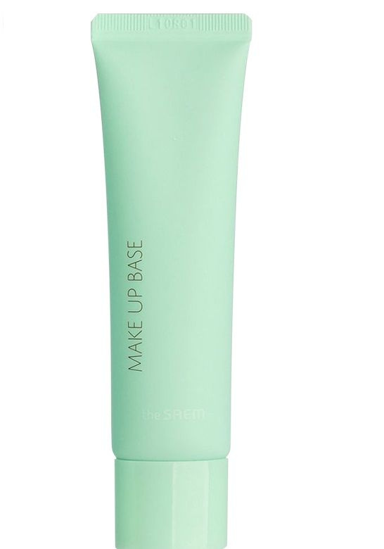 The Saem База под макияж с зеленым подтоном Saemmul Airy Cotton Make Up №01 Green РА++ и SPF30  #1