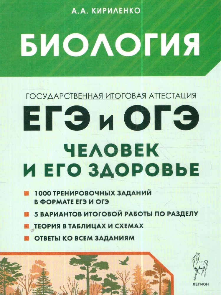 ЕГЭ и ОГЭ Биология. Раздел "Человек и его здоровье" | Кириленко Анастасия Анатольевна  #1