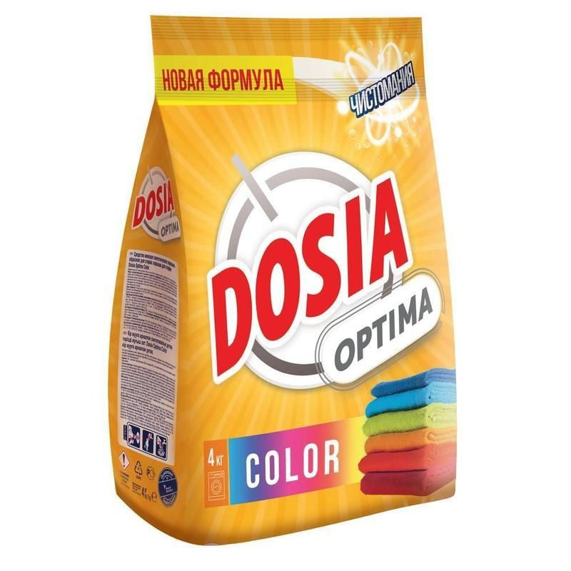 Порошок стиральный автомат Dosia Optima Color 4 кг для цветного белья  #1