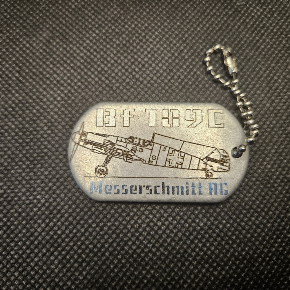 Messerschmitt Bf 109 . Брелок по мотивам самолета Messerschmitt Bf 109 #1