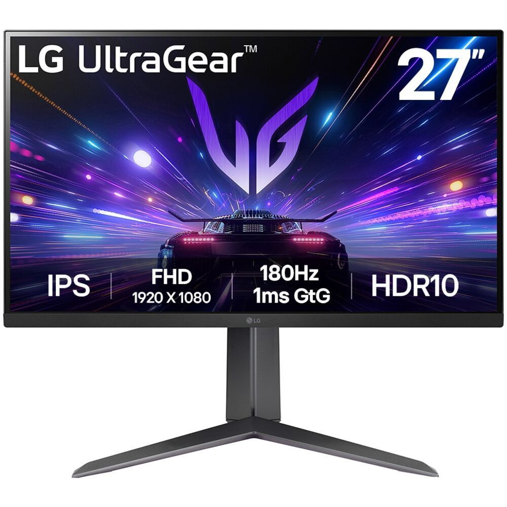 LG 27" Монитор UltraGear 27GS65F, черный #1