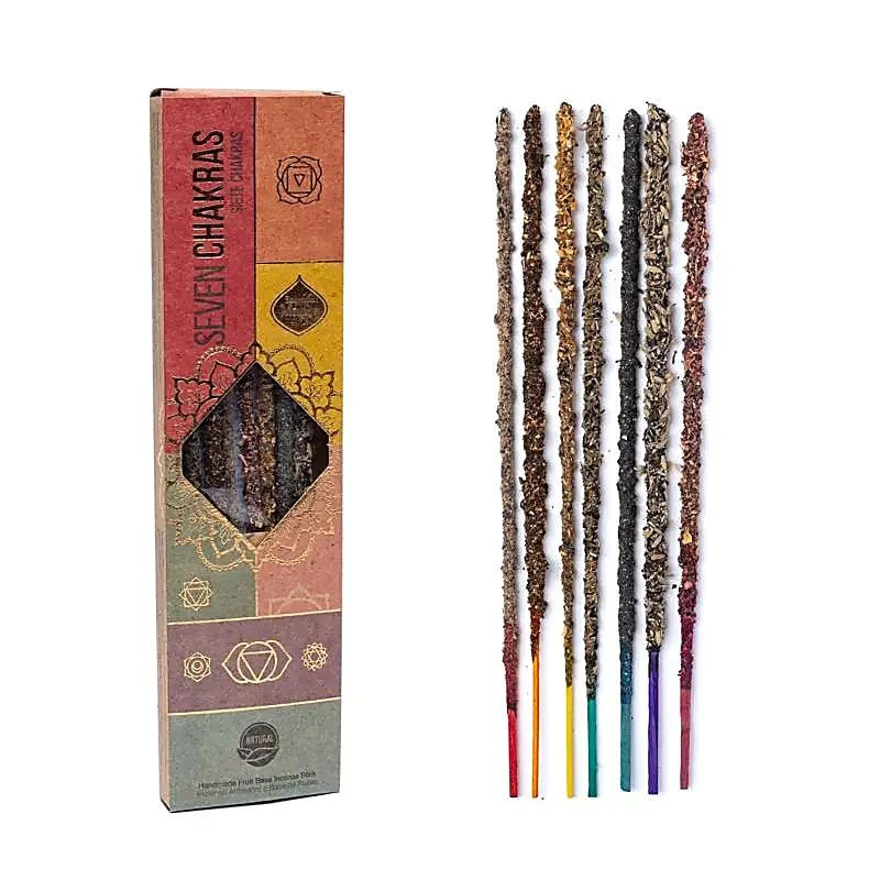 Incense Stick SEVEN CHAKRAS, Sagrada Madre (Благовония СЕМЬ ЧАКР, Саграда Мадре), уп. 7 палочек  #1