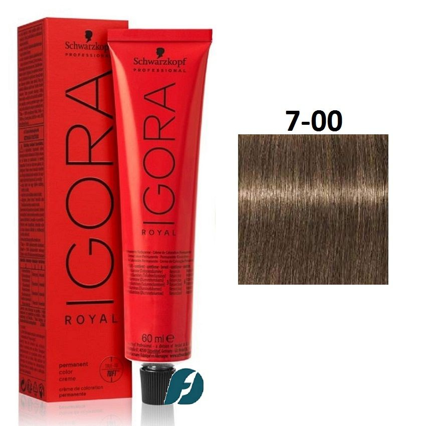 Schwarzkopf Professional Igora Royal 7-00 Крем-краска для волос, 60 мл #1