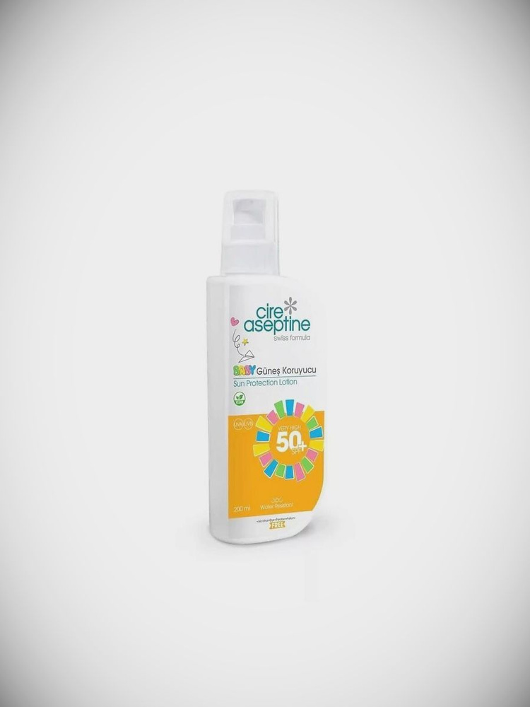 CIRE ASEPTINE ДЕТСКИЙ солнцезащитный лосьон 50 SPF Sun Protection Lotion Baby 200 мл  #1