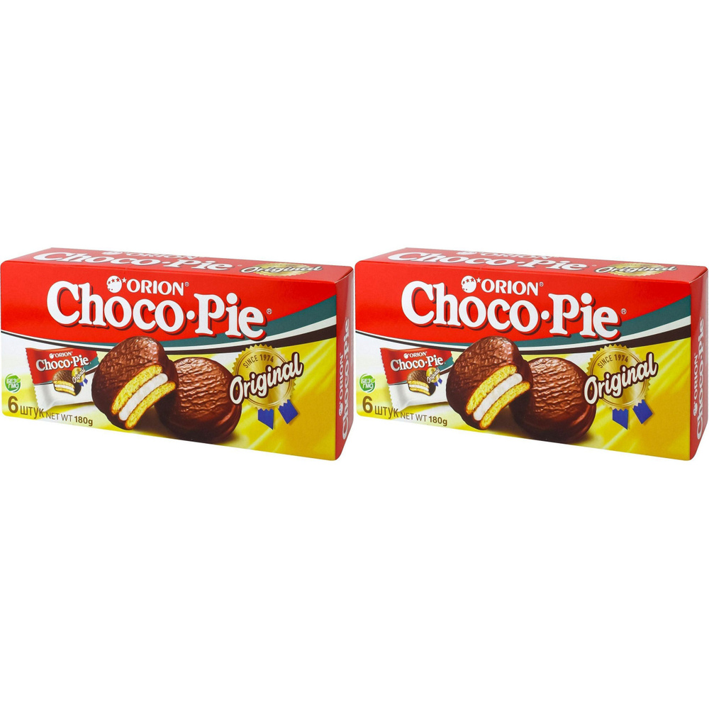 Пирожные Orion Choco Pie 30 г х 6 шт, набор: 2 штуки #1