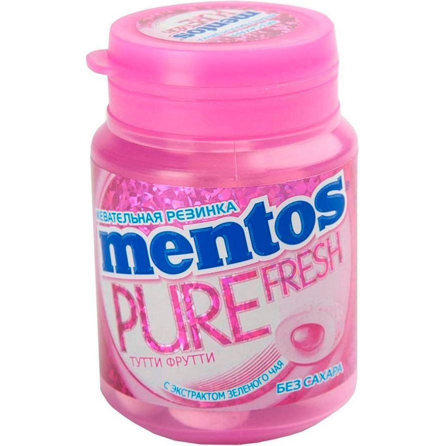 Жевательная резинка Mentos Pure Fresh Тутти Фрутти 36 шт 54 г #1