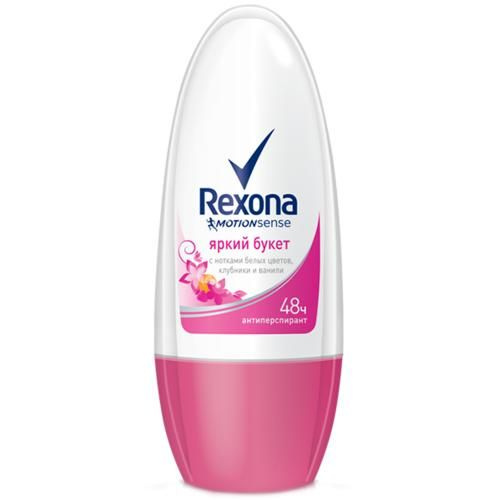 REXONA (50) ЯРКИЙ БУКЕТ Дезодорант-роликовый 50 мл. #1